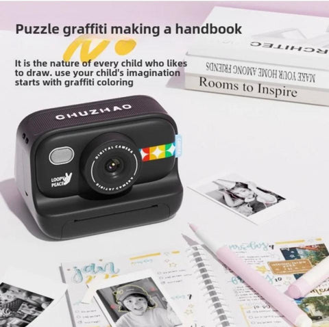 Instant Print Camera for Kids
