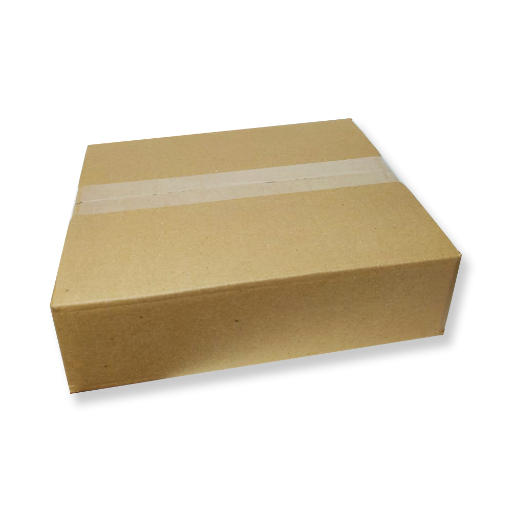 Kraft Corrugated E Flute Carton 30x24x8.5 Cm – (12pc Pack) - Willow