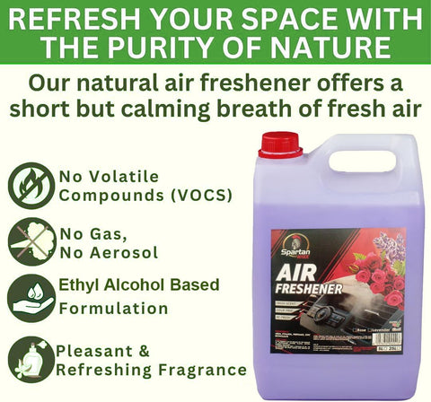 Swish Super Air Freshener & Room Deodorizer Lavender 5L + Free 650ml Spray Bottle