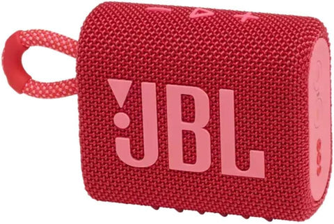 JBL Go 3 Portable Waterproof Speaker with JBL Pro Sound, Powerful Audio, Punchy Bass