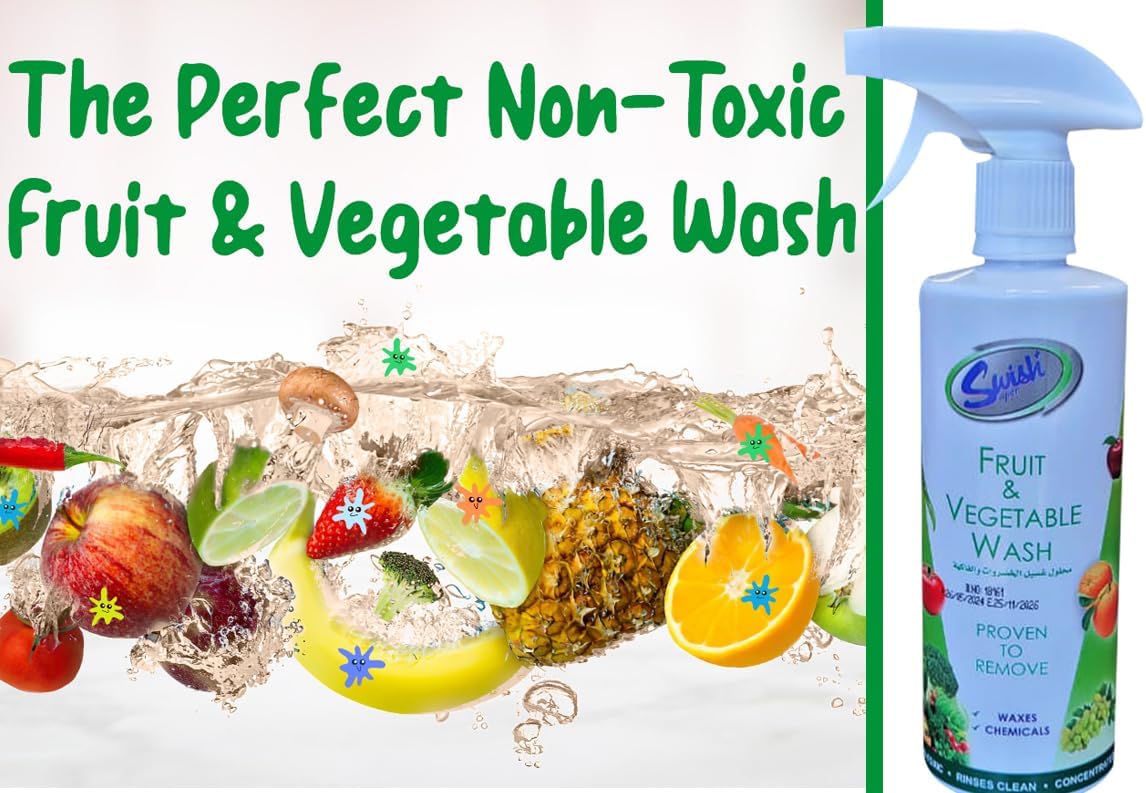 Swish Super Fruit & Vegetable Wash Rinses Clean (5 Liter)