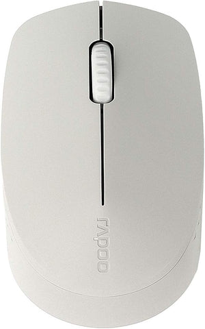 Rapoo M100 Multi-mode Wireless Silent Optical Mouse, Light Grey