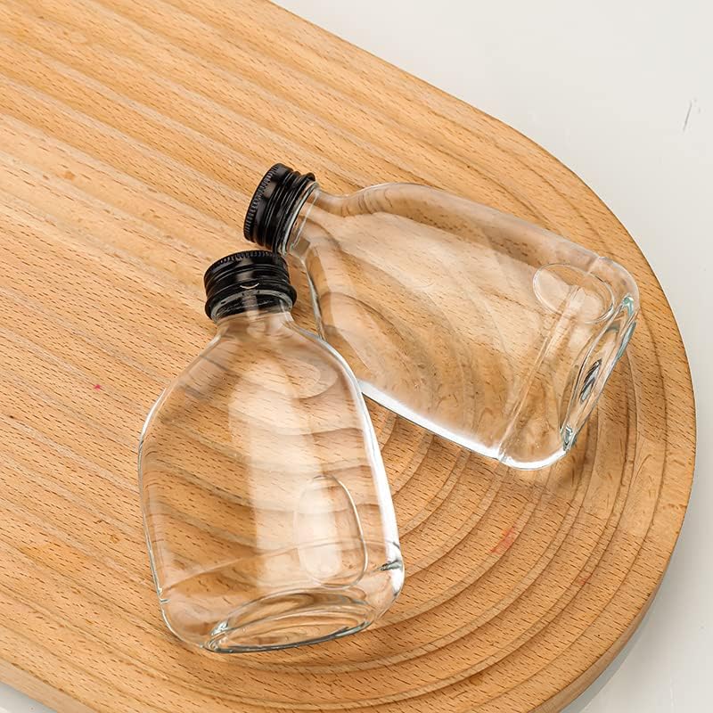 Willow 12pcs empty juice bottle glass milk beverage bottle
