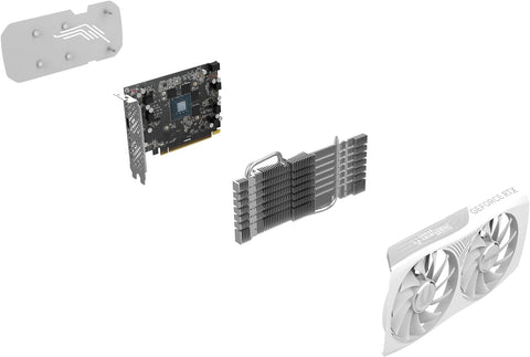ZOTAC GAMING GeForce RTX 4060 8GB Twin Edge OC White Edition
