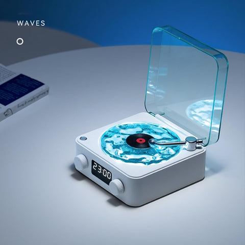 Bluetooth Vinyl Record Player Waves