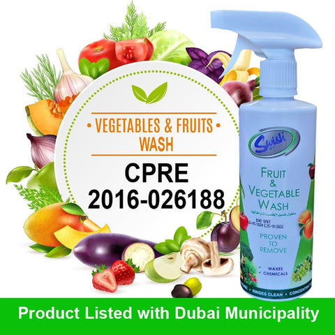 Swish Super Fruit & Vegetable Wash Rinses Clean (5 Liter)