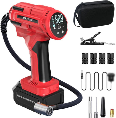 Max Portable Design & Wireless Intelligent Inflation Pump Cordless Compressor
