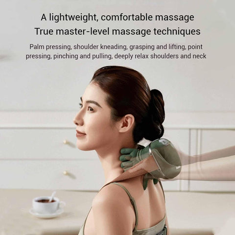 Airlandolists Neck And Shoulder Massager With Heat, Siaasoos Massage Master For Shoulders