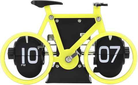 OLMECS Bicycle Shaped Flip Clock