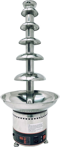 Electric Chocolate Fondue Fountain, 7 Tier Chocolate Melting Heating Machine