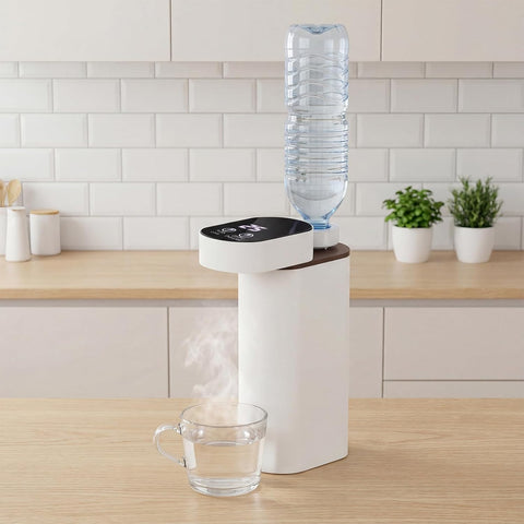 Olmecs Portable Instant Hot Water Dispenser 2000W Water Heater 5 Adjustable Temperatures