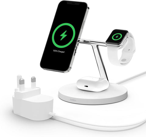 Belkin BoostCharge PRO 3-in-1 Wireless Charger with MagSafe