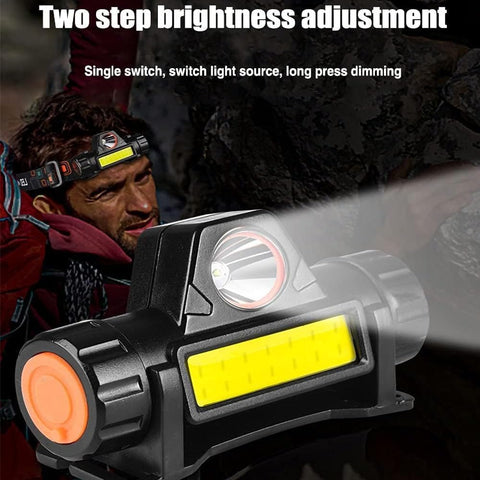 Toby’s BV-11 Rechargeable LED Headlamp – Dual Light Modes