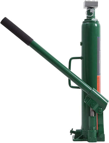 Hydraulic Long Ram Jack - 3 Ton Capacity, Heavy Duty Steel Car Jack, Long Stroke Vertical Lift, 260–510mm Lifting Range