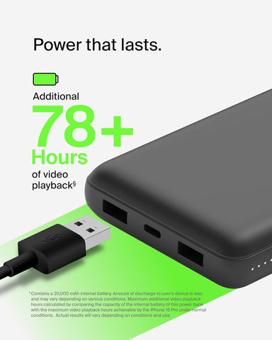 Belkin BoostCharge Power Bank 20K