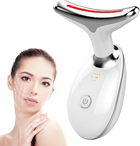 3-in-1 Beauty Device,Facial and Neck Massager, Multifunctional Skin Care Tools