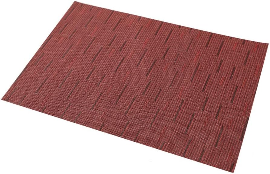 PVC Non-Slip Heat Resistant, Table Set for Kitchen, Dining Table, Hotel (10Pc Set)