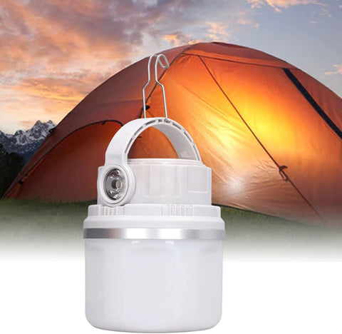 Ultra-Bright Rechargeable LED Flashlight – Compact, Waterproof & USB Powered Torch with Hook for Camping