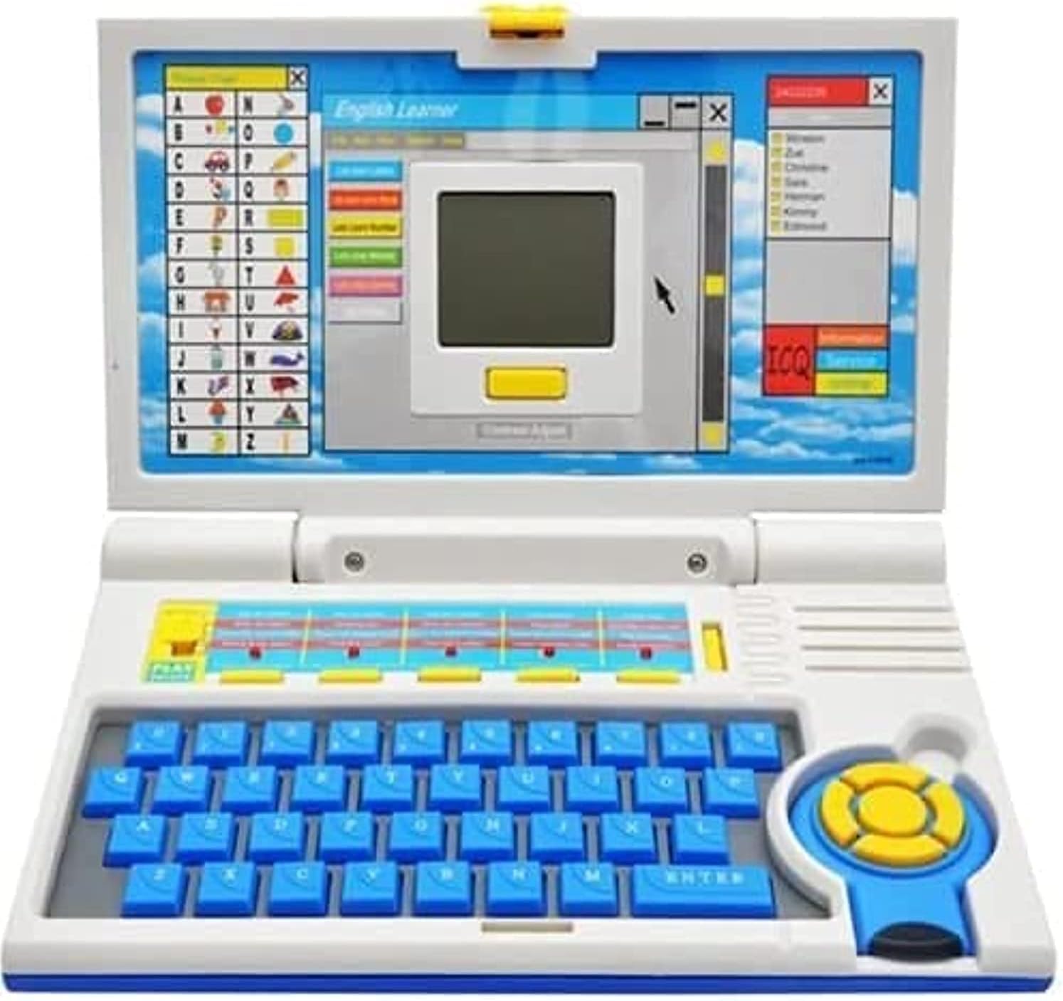 Computer English Toy emma Toys English Learner Laptop for Kids 20 Activities for Learn and ...