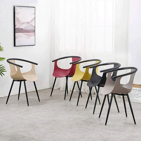 Olmecs Furniture Leisure Chair For Lounge,Dining desk chair Beige