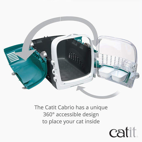 Catit Cabrio Cat Carrier, (20 13 13.75 In)