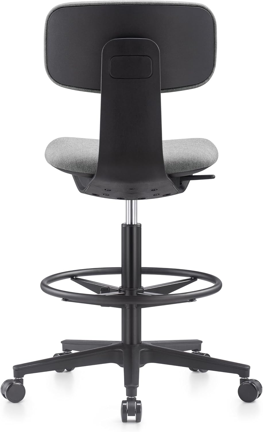 NAVO Pluto, High Office Chair, Ergonomic Drafting Chair (GREY BLACK)