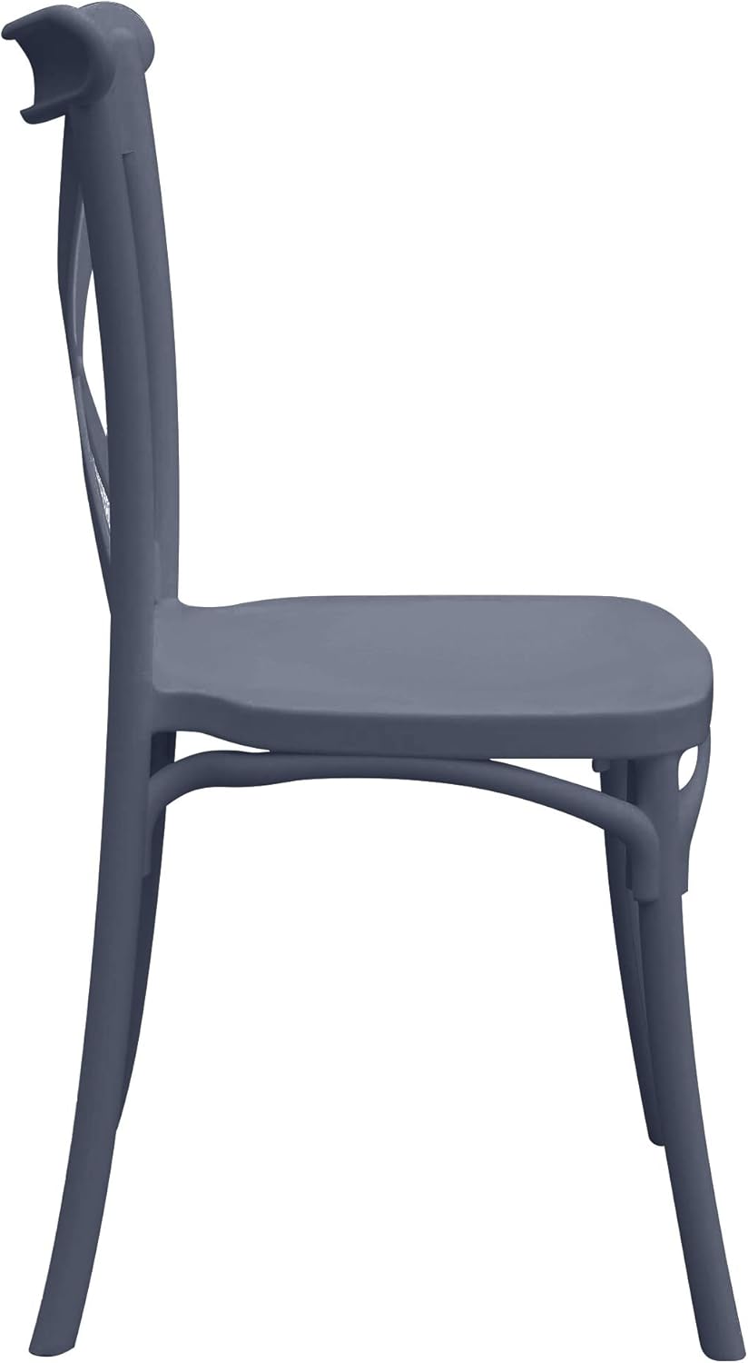 Olmecs Home stackable chair Injection processing Fixed leg plastic leisure chair