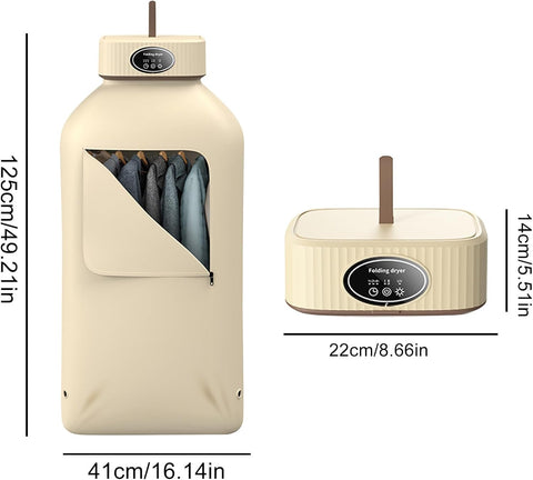 Portable Laundry Dryer, Multifunctional Electric Dryer Machine