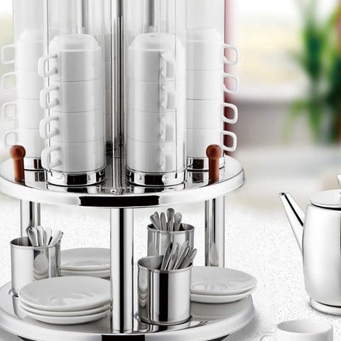 Sunnex Cup Dispenser With Spoons And Mugs - U09-1000