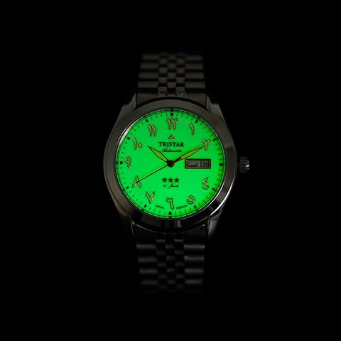 Tristar BA Series Men's Automatic Watch Arabic Numeral Dial Bracelet Wrist Watch for Men (Copy)