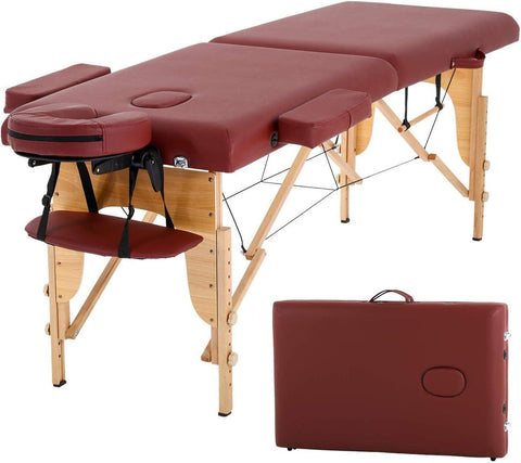Portable Fitness Massage Table - Professional Adjustable Folding Bed for Ultimate Relaxation