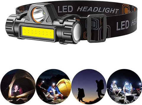 Toby’s BV-11 Rechargeable LED Headlamp – Dual Light Modes