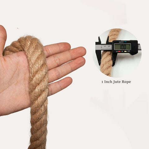 Strong Hemp 28mm x 91.4 mm  Twine Cord for DIY Crafts, Decoration, Gift Wrapping, Garden, Boating, Hanging and Packing and Pets - Eco-Friendly, Durable Utility Rope (4mm To 32mm)
