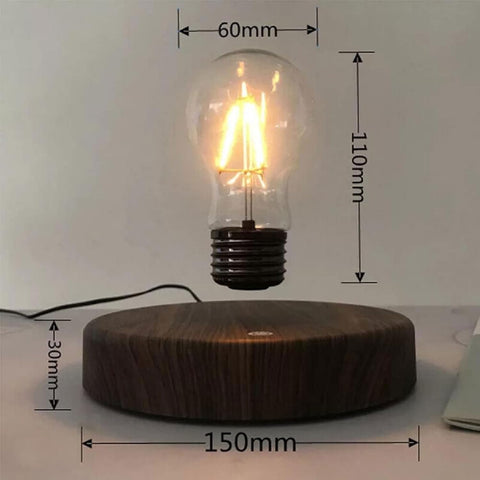 Olmecs Magnetic Floating Light Bulb Lamp, Levitating LED Bulb