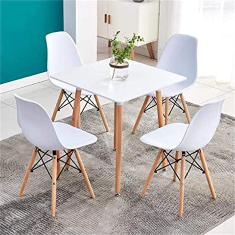 Olmecs Modern Wood Dining Table Wooden Tabletop Kitchen Table