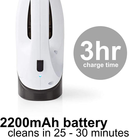 Cordless Window Vacuum Cleaner with 150ml Water Tank