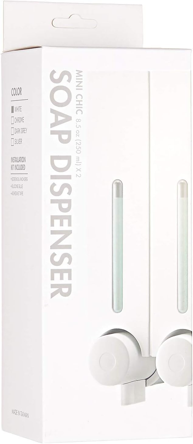 Silvinia Plastic Manual Soap Dispenser