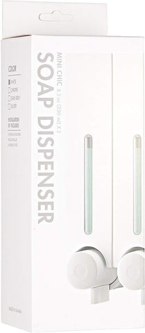 Silvinia Plastic Manual Soap Dispenser