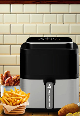 MEBASHI 6L Air Fryer with Touch Screen 1400W