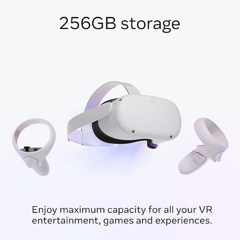 Oculus Meta Quest 2, Advanced All-In-One Virtual Reality Headset, 256 GB