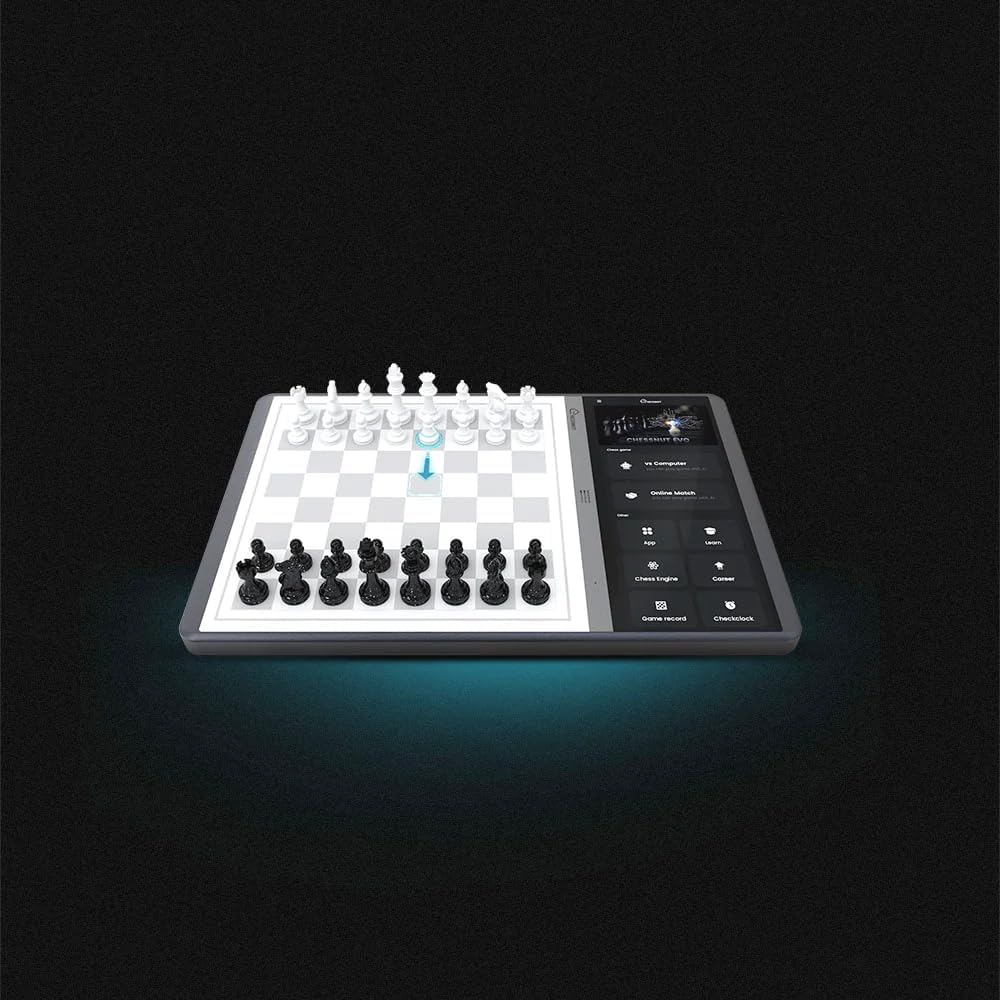 Chessnut Evo AI Chessboard - Built-in Maia Engine, Customizable Chess Bot