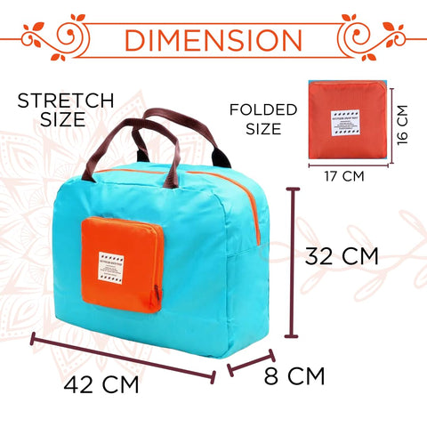 Willow Large Capacity Folding Duffle Bags for Women and Men, Travel Lightweight Traveling Bag