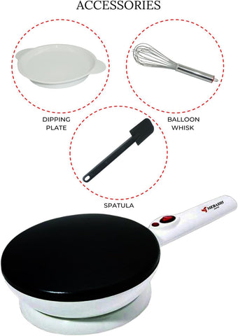 Mebashi 4-Piece Crepe Maker Set 800W ME-CRP333