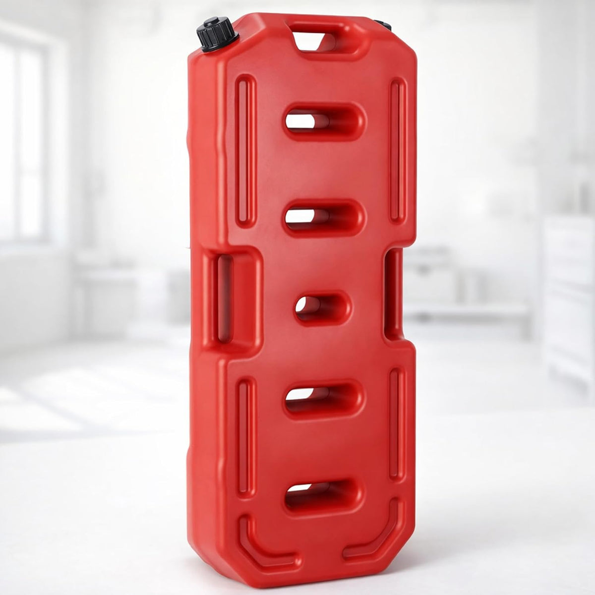 Portable Gasoline Fuel Can , Gas Container with Secure Cap - 20L