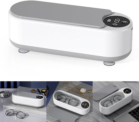 Ultrasonic Makeup Brush Cleaner Multifunctional Glasses Cleaner Retainer