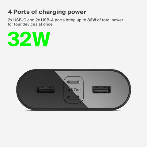 Belkin BoostCharge 4-Port Power Bank 26K