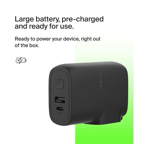 BoostCharge Hybrid Wall Charger 25W + Power Bank 5K