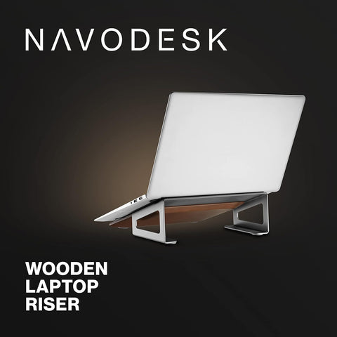 Navodesk Wooden Laptop Riser Stand