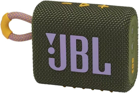 JBL Go 3 Portable Waterproof Speaker with JBL Pro Sound, Powerful Audio, Punchy Bass