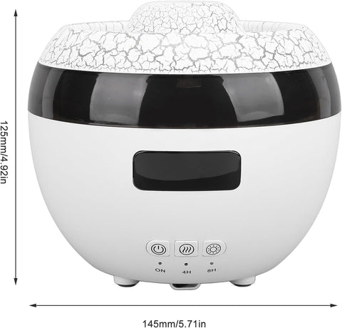 Flame Cool Mist Humidifier – Ultrasonic Essential Oil Diffuser with Color-Changing LED Lights
